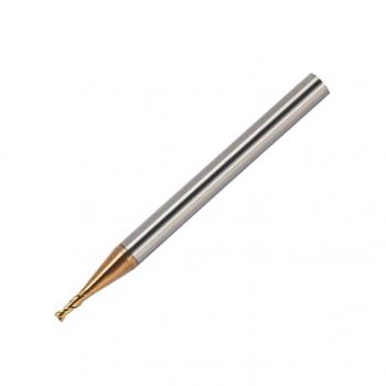 VHM Zweischneider Stirnschliff Ø1.5 | SL4 | S4 | GL50 | Z2 - HRC55